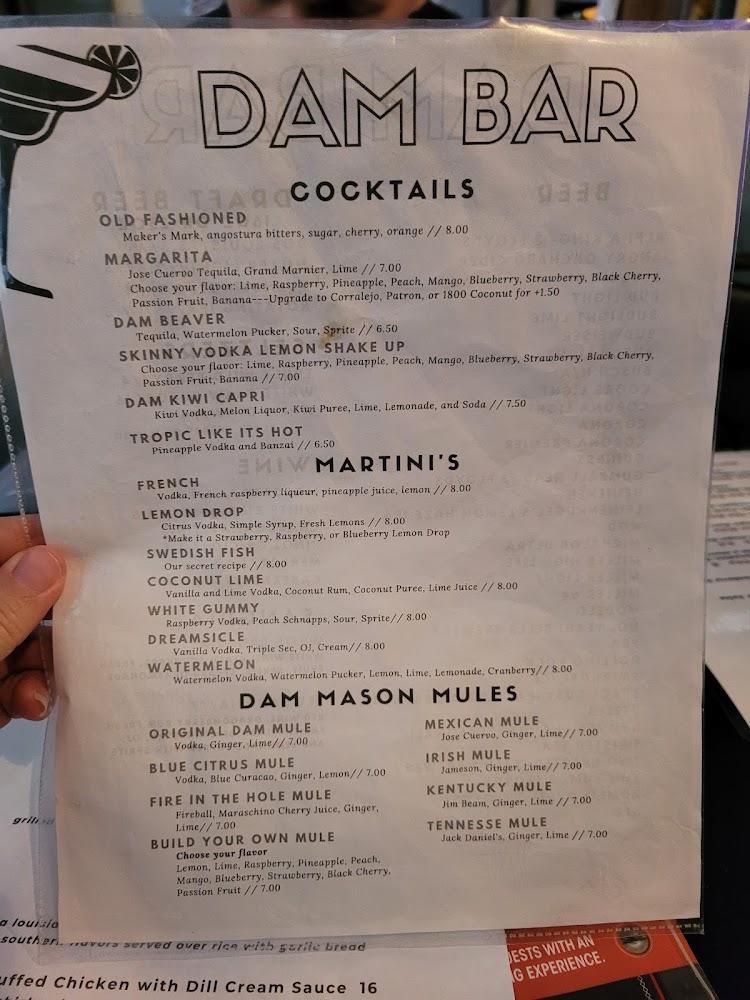 The Dam Bar & Grill Menu image 4